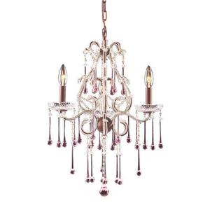 E40113RS Opulence Mini Chandelier - Rust / Rose E40113RS Opulence Mini Chandelier - Rust / Rose
