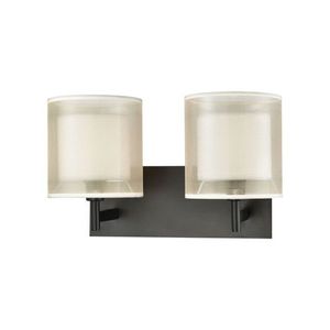 E463012 Ashland 2 Bulb Bathroom Lighting - Matte Black E463012 Ashland 2 Bulb Bathroom Lighting - Matte Black