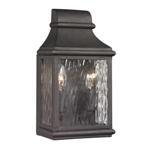 E470702 Jefferson Entrance Outdoor Wall Light - Charcoal E470702 Jefferson Entrance Outdoor Wall Light - Charcoal