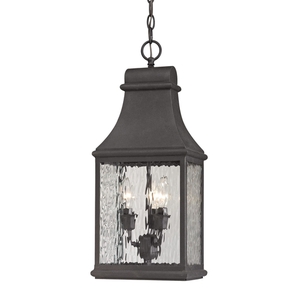 E470743 Jefferson Hanging Hanging Lantern - Charcoal E470743 Jefferson Hanging Hanging Lantern - Charcoal