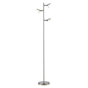 E540153 Reilly Floor Lamp - Brushed Nickel E540153 Reilly Floor Lamp - Brushed Nickel