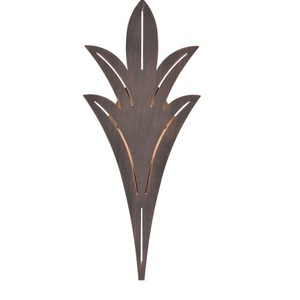 E57190LED Palm Fronds 1 Bulb Wall Sconce - Bronze Rust E57190LED Palm Fronds 1 Bulb Wall Sconce - Bronze Rust