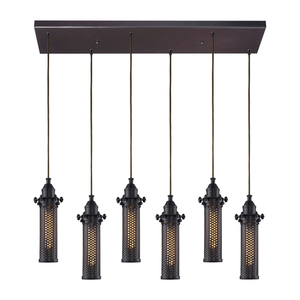 E663256RC Fulton Multi Light Pendant Light - Oil Rubbed Bronze E663256RC Fulton Multi Light Pendant Light - Oil Rubbed Bronze