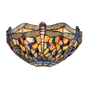 E720771LED Dragonfly 1 Bulb Wall Sconce - Zinc E720771LED Dragonfly 1 Bulb Wall Sconce - Zinc