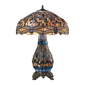 EH720793LED Dragonfly Table Lamp - Zinc EH720793LED Dragonfly Table Lamp - Zinc