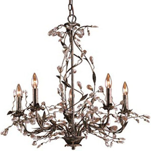 E80545 Circeo Mid Sized Chandelier Chandelier - Deep Rust E80545 Circeo Mid Sized Chandelier Chandelier - Deep Rust