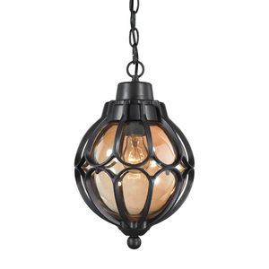 E870231 Madagascar Hanging Hanging Lantern - Matte Black E870231 Madagascar Hanging Hanging Lantern - Matte Black