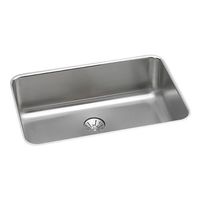 Single Bowl Sinks 26-1/2 x 18-1/2 x 8 Single Bowl Sinks 26-1/2 x 18-1/2 x 8
