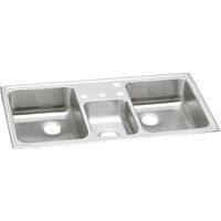 Triple Bowl Kitchen Sink 43 in x 22 in