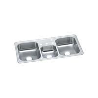 Triple Bowl Kitchen Sink 43 in x 22 in