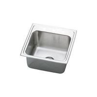 Single Bowl Sinks 19-1/2'' x 19'' x 10-1/8'' Single Bowl Sinks 19-1/2'' x 19'' x 10-1/8''