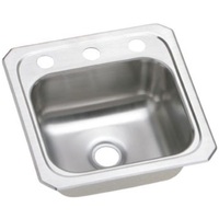 Bar Sink 15'' x 15'' x 6-1/8'' Bar Sink 15'' x 15'' x 6-1/8''