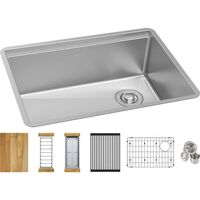 Single Bowl Sinks 25-1/2 x 18-1/2 x 9 Single Bowl Sinks 25-1/2 x 18-1/2 x 9