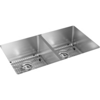 Double Bowl Kitchen Sink 31-1/2 x 18-1/2 x 9 Double Bowl Kitchen Sink 31-1/2 x 18-1/2 x 9