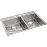 Double Bowl Kitchen Sink 33 x 22 x 9 Double Bowl Kitchen Sink 33 x 22 x 9