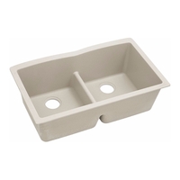 Double Bowl Kitchen Sink 33'' x 19'' x 10'' Double Bowl Kitchen Sink 33'' x 19'' x 10''