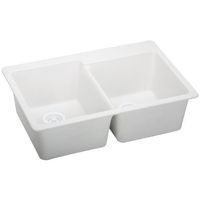 Double Bowl Kitchen Sink 33'' x 22'' x 9-1/2'' Double Bowl Kitchen Sink 33'' x 22'' x 9-1/2''