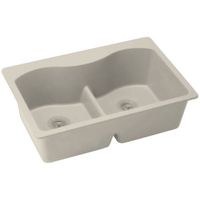 Double Bowl Kitchen Sink 33'' x 22'' x 9-1/2'' Double Bowl Kitchen Sink 33'' x 22'' x 9-1/2''