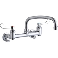 Wall Mount Kitchen Faucet 2 Hole