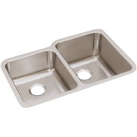 Double Bowl Kitchen Sink 31-1/4'' x 20-1/2'' x 9-7/8'' Double Bowl Kitchen Sink 31-1/4'' x 20-1/2'' x 9-7/8''