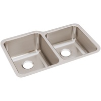 Double Bowl Kitchen Sink 31-1/4'' x 20-1/2'' x 9-7/8'' Double Bowl Kitchen Sink 31-1/4'' x 20-1/2'' x 9-7/8''