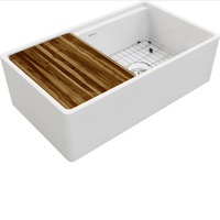 Apron Front Kitchen Sink 33 x 18-13/16 x 9-5/8 Apron Front Kitchen Sink 33 x 18-13/16 x 9-5/8