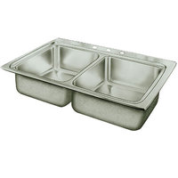 Double Bowl Kitchen Sink 33'' x 19-1/2'' x 7-1/4'' Double Bowl Kitchen Sink 33'' x 19-1/2'' x 7-1/4''