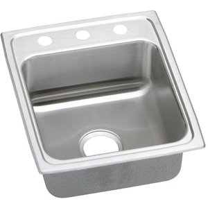 ELRAD1720553 Lustertone Self-Rimming Bar Sink - Stainless Steel ELRAD1720553 Lustertone Self-Rimming Bar Sink - Stainless Steel