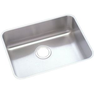 EELUHAD211545 Lustertone Stainless Steel Undermount - Single Bowl Kitchen Sink - Stainless Steel EELUHAD211545 Lustertone Stainless Steel Undermount - Single Bowl Kitchen Sink - Stainless Steel