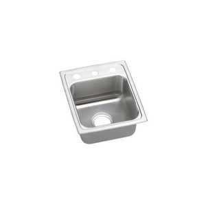 ELRAD1517552 Lustertone Self-Rimming Bar Sink - Stainless Steel ELRAD1517552 Lustertone Self-Rimming Bar Sink - Stainless Steel