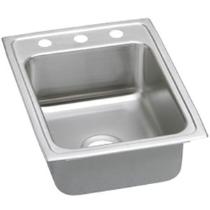 ELRAD1722603 Lustertone Self-Rimming Bar Sink - Stainless Steel ELRAD1722603 Lustertone Self-Rimming Bar Sink - Stainless Steel