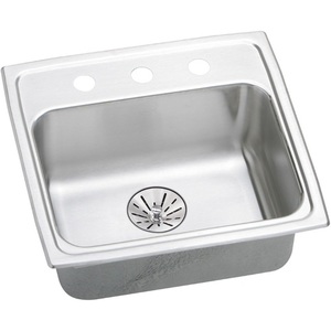 ELRAD191865PD3 Lustertone Self-Rimming Bar Sink - Stainless Steel ELRAD191865PD3 Lustertone Self-Rimming Bar Sink - Stainless Steel