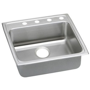 ELRAD2222552 Gourmet Stainless Steel Single Bowl Kitchen Sink - Stainless Steel ELRAD2222552 Gourmet Stainless Steel Single Bowl Kitchen Sink - Stainless Steel