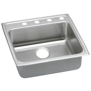 ELRAD2222654 Gourmet Stainless Steel Single Bowl Kitchen Sink - Stainless Steel ELRAD2222654 Gourmet Stainless Steel Single Bowl Kitchen Sink - Stainless Steel