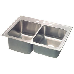 Double Bowl Kitchen Sink 33'' x 22'' x 10-1/4'' Double Bowl Kitchen Sink 33'' x 22'' x 10-1/4''