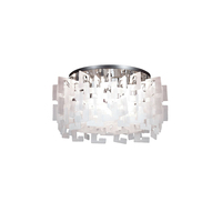 Flush Mount Ceiling Light 28" Width Flush Mount Ceiling Light 28" Width