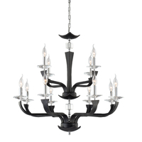 Mid Sized Chandelier 31-1/2" Width Mid Sized Chandelier 31-1/2" Width
