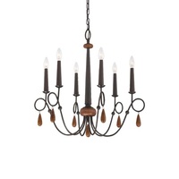 Mid Sized Chandelier 26" Width Mid Sized Chandelier 26" Width