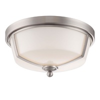 Flush Mount Ceiling Light 12" Width Flush Mount Ceiling Light 12" Width