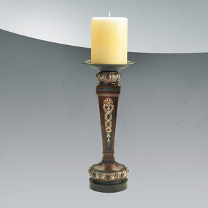 E13647018 Prestige Candle Holder Accent - Tortoise Gold E13647018 Prestige Candle Holder Accent - Tortoise Gold