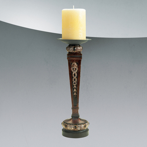 E13648015 Prestige Candle Holder Accent - Tortoise Gold E13648015 Prestige Candle Holder Accent - Tortoise Gold