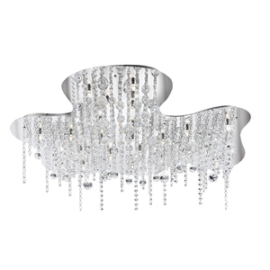 E19398013 Illuminations Flush Mount Ceiling Light - Chrome E19398013 Illuminations Flush Mount Ceiling Light - Chrome