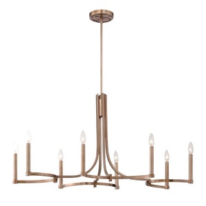 E28058014 Cantu Large Foyer Chandelier Chandelier Satin Gold At