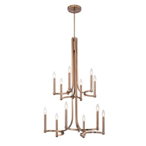 E28060017 Cantu Mini Chandelier - Satin Gold E28060017 Cantu Mini Chandelier - Satin Gold