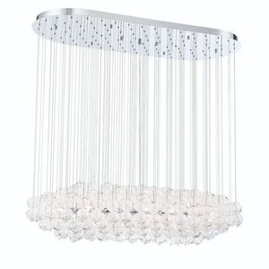 E35908012 Riverdale Linear Pendant Pendant Light - Chrome E35908012 Riverdale Linear Pendant Pendant Light - Chrome