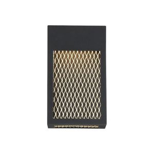 E35926016 Coop 1 Bulb Wall Sconce - Sand Black & Gold Painted E35926016 Coop 1 Bulb Wall Sconce - Sand Black & Gold Painted
