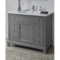 Vanity Base 42'' x 21-1/2'' x 34-1/2'' Vanity Base 42'' x 21-1/2'' x 34-1/2''