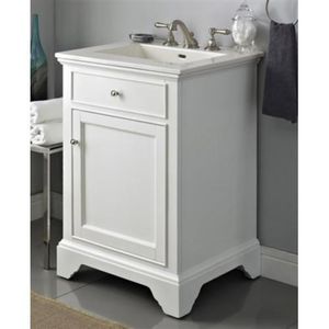 F1502V24 Framingham Vanity Base Bathroom Vanity - Polar White F1502V24 Framingham Vanity Base Bathroom Vanity - Polar White