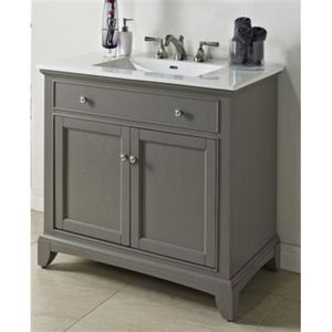 F1504v36 Ftc3722w8 Smithfield 31 To 44 Bathroom Vanity Medium F1504v36 Ftc3722w8 Smithfield 31 To 44 Bathroom Vanity Medium Gray White