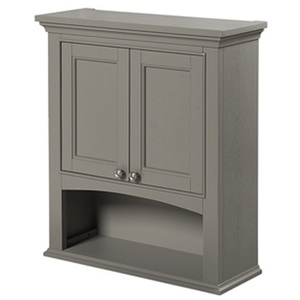 F1504BV24 Smithfield Over the Toilet Medicine Cabinet - Medium Gray F1504BV24 Smithfield Over the Toilet Medicine Cabinet - Medium Gray